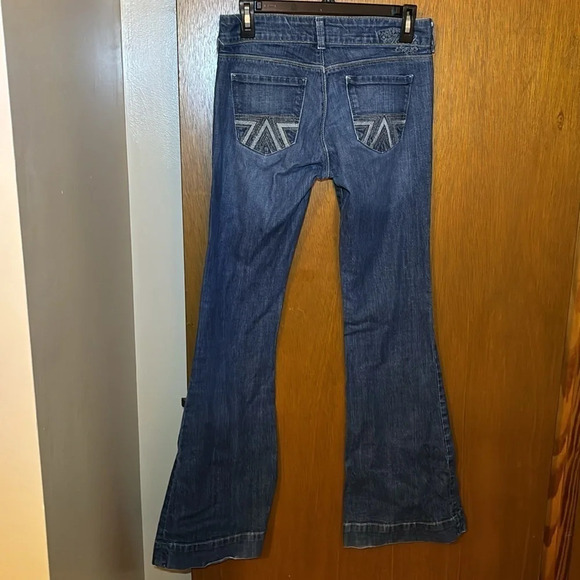 American Eagle Flare Live Your Life Jeans Size 4 - Picture 5 of 7